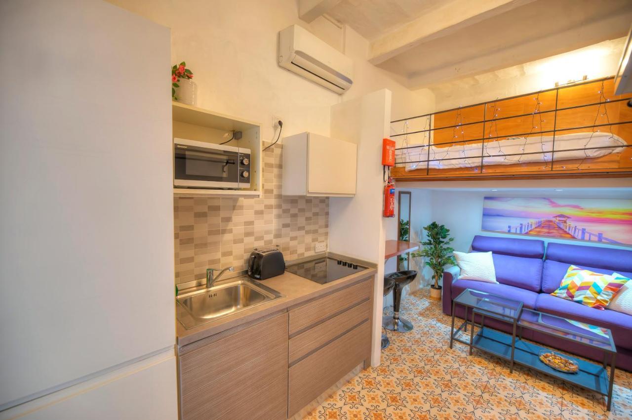 Cozy & Cute Studio In The Heart Of Valletta Goval-2 Appartement Buitenkant foto